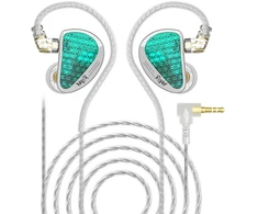 KZ AS16 PRO Cyan NO MIC - Įstatomos į ausis ausinės, žalias