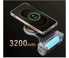 Ausinės null Mobilio Telefono Priedas - ULANZI MA35 Išmaniojo Telefono Laikiklis Su Bluetooth Nuotoliniu Valdymu, Šaltas Batų Tvirtinimas, 55–95 mm, Juoda