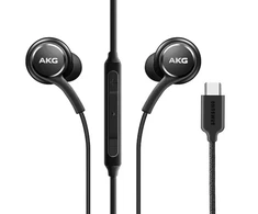 Ausinės - Samsung AKG ausinės juodos baltos