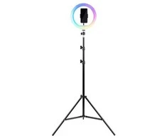 Havit ST7026 - trikojis su RGB šviesos žiedu, juodas