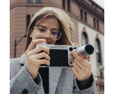 Ausinės Telefono fotoaparato laikiklis - PGYTECH Retrova Ultimate Gift Set, skirtas iPhone 17 Pro, grafito juoda