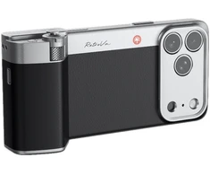Ausinės Telefono fotoaparato rankena - PGYTECH Retrova Grip Kit iPhone 17 Pro Max grafito juoda