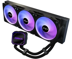 Aušinimo sistema - ASRock Pro 360 ARGB Liquid Cooler (LGA 1700, AM4, 3x 12cm Fans, RGB)