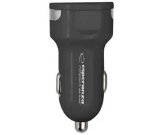 Automobilinis Įkroviklis - Esperanza EZ110 Greitas Įkrovimas 3.0 36W Juodas