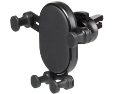 Automobilinis Telefono Laikiklis - Vivanco Butler 61631 Universalus Oro Angos 8,3 cm Juodas