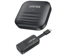 AV Išplėtiklis - UNITEK V1184A01 1080P HDMI Siųstuvas &amp; Imtuvas Juodas