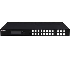 AV Matricos Jungiklis - LINDY 8x8 HDMI 4K60 Bepertraukis Multi-View Matrica 3840x2160