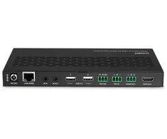 AV Sistema - LINDY 4K30 HDMI ir USB per IP Decoder 100m Cat.6, IR Palaikymas