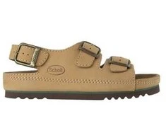 Avalynė - Scholl Air Bag Back Strap Sandalai (natūrali oda, zomšos padas, unisex) Ruda