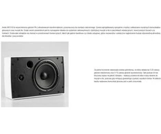 Namų kino sistema Garsiakalbis - AVTEK WS 510 2-Way Wall-Mounted Speaker 10W 100 - 15000 Hz Baltas