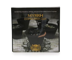 Aw Aromatics Kvepalų Indelis - Mira AW Myrrh Derva 12 Indelių po 10g su Metaliniu Laikikliu
