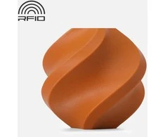 3D Plastikas – Filamentas PETG HF With spool/Su rite Peanut rudos spalvos | 1.75 mm, 1kg | Bambu Lab
