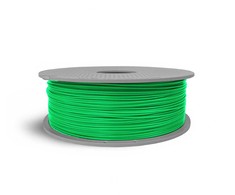 3D Plastikas – Filamentas PLA With spool/Su rite Basic Bambu žalios spalvos | 1.75 mm, 1kg | Bambu Lab