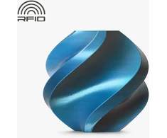 3D Plastikas – Filamentas PLA Silk Multi-Color With spool/Su rite Phantom mėlynos spalvos | 1.75 mm, 1kg | Bambu Lab