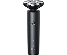 Barzdaskutė Elektrinis Skustuvas - Xiaomi Electric Shaver S301 3 Peiliai, Drėgnam/Dry, LED Ekranas, Juodas