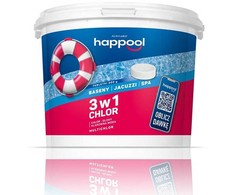 Daugiafunkcinės chloro išskyrimo tabletės „Acrylmed MULTICHLOR“ 200 g / 3kg