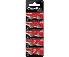 Baterija - Camelion AG8 LR1120 LR55 391 Alkalinė Mygtukinė 1.5V 10 vnt.