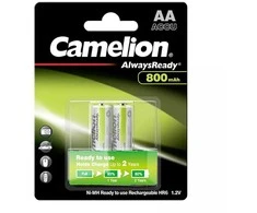 Baterija - Camelion AlwaysReady AAA 800mAh 1.2V Įkraunama 4 vnt.