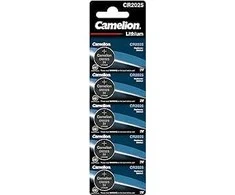 Baterija - Camelion CR2025 3V Ličio Monetų Elementas 20mm x 20mm 5vnt