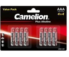 Baterija - Camelion LR03 AAA Plus 1.5V Alkalinė 8 vnt.