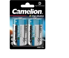 Baterija - Camelion LR20 D Digi Alkaline 1.5V 140g 33.25mm x 60.50mm