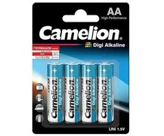 Baterija - Camelion LR6 AA Digi 1.5V Alkalinės Baterijos 4 vnt.