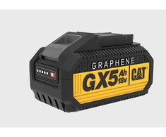 Baterija - Caterpillar GXB5 5Ah 18V Grafeno Baterija Geltona