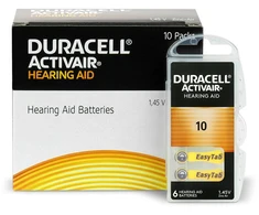 Baterija - Duracell Activair 10 Baterija, 6 vnt.