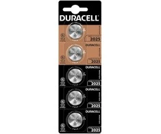Baterija - Duracell CR2025 3V Ličio Baterijų Rinkinys (5 vnt.)