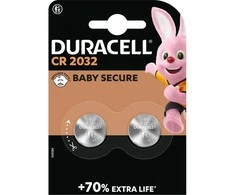 Baterijos - Duracell CR2032 3 V ličio baterijos, 2 vnt.