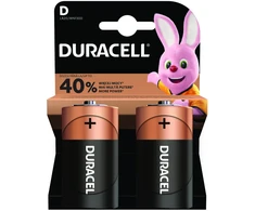 Baterija - Duracell LR20 MN1300 Alkaline 2 vnt.