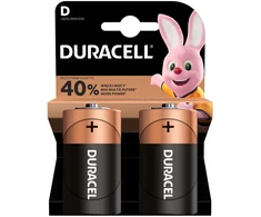 Baterija - Duracell LR20 MN1300 Alkaline 2 vnt.