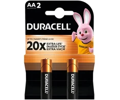 Baterija - Duracell LR6 AA MN1500 20x Ilgesnis Veikimas