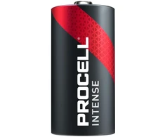 Baterija - Duracell Procell Intense LR14 10-vnt. Alkalinės 1.5V Baterijos, Didelės Talpos, Juoda