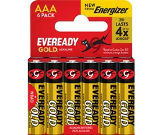 Baterija - Energizer Eveready Gold AAA 6 vnt.