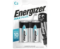Baterija - Energizer Max Plus LR14, 2 vnt.