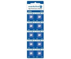 Baterija - everActive AG4/LR626 šarminės baterijos 10 vnt 1.5V