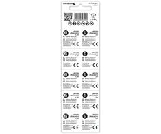 Baterija - EverActive Alkaline G13 LR1154 LR44 Mygtukinė Baterija, 10 vnt.