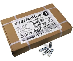 Baterija - everActive Pro Alkaline LR6 500-taca 1.5V AA 10 metų galiojimo laikotarpis didmeninė pakuotė