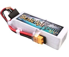 Gens ace G-Tech Soaring 2200mAh 14.8V 30C 4S1P Lipo Akumuliatorius su XT60 kištuku