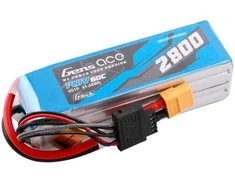 Gens ace G-Tech Soaring 2800mAh 14.8V 60C 4S1P LiPo XT60