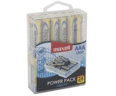 „Maxell“ baterijos, AAA (LR03), šarminis, 1,5V, 24-pak / LR03-24