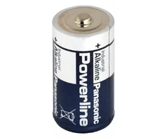Baterija - Panasonic D LR20 Powerline Pramoninė Šarminė Baterija 1 Vnt.