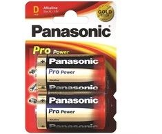 Baterija - Panasonic LR20 D Pro Power Alkaline 1.5V 2vnt