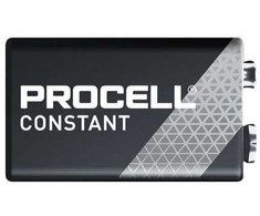 Duracell Baterija - Procell Constant Power 9 V 6LR61 Šarminės 10 vnt.