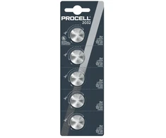 Duracell Baterija - Procell CR2032 3V Ličio Baterijų Rinkinys 5 vnt.