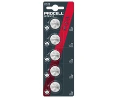 Baterija - Procell Intense CR2025 3V Ličio Baterijų 5 Rinkinys