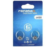 Baterija - Renata CR1025 3V 30mAh Ličio mygtukinė elementas