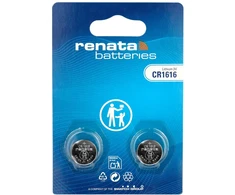 Baterija - Renata CR1616 3 V 50 mAh 2 Vnt.