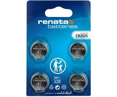 Baterija - Renata CR2025 Ličio 3V 180mAh Mygtukinis Elementas